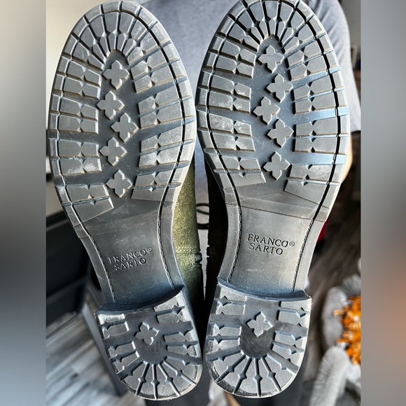 Franco Sarto Green Suede Boots - Picture 5 of 7